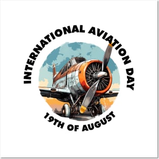 National aviation day Posters and Art